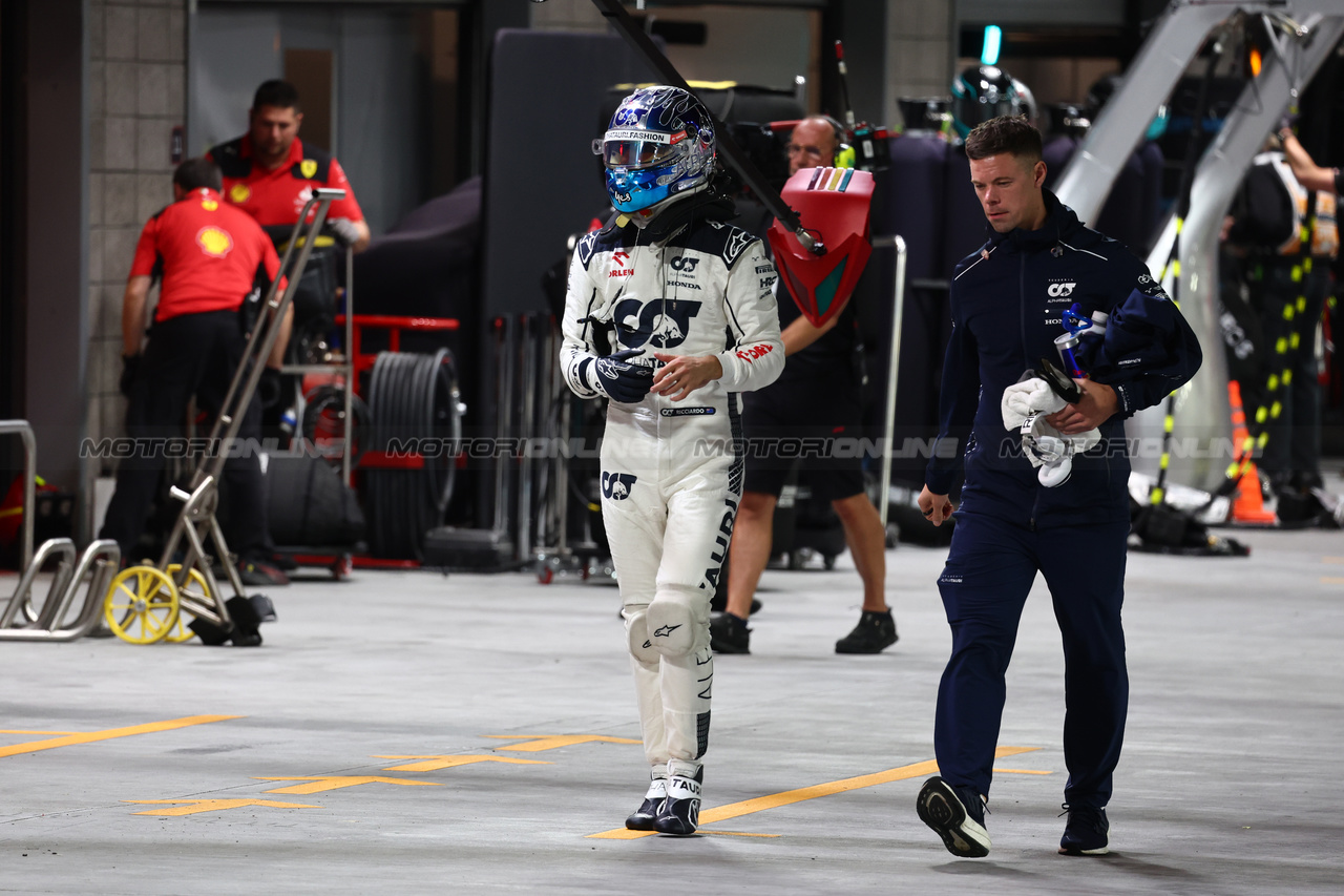 GP LAS VEGAS, Daniel Ricciardo (AUS) AlphaTauri.

17.11.2023. Formula 1 World Championship, Rd 22, Las Vegas Grand Prix, Las Vegas, Nevada, USA, Qualifiche Day.

- www.xpbimages.com, EMail: requests@xpbimages.com © Copyright: Batchelor / XPB Images