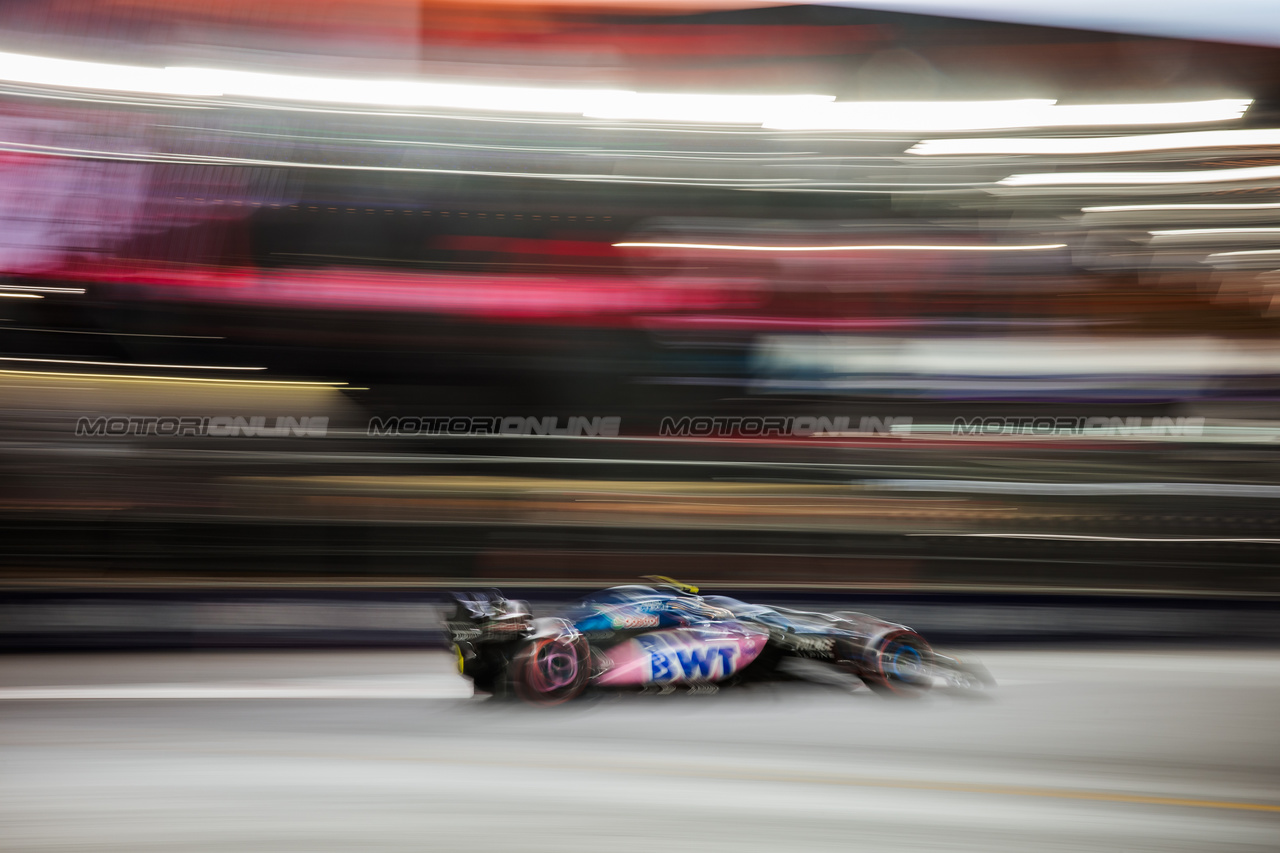 GP LAS VEGAS, Pierre Gasly (FRA) Alpine F1 Team A523.

17.11.2023. Formula 1 World Championship, Rd 22, Las Vegas Grand Prix, Las Vegas, Nevada, USA, Qualifiche Day.

- www.xpbimages.com, EMail: requests@xpbimages.com © Copyright: Bearne / XPB Images