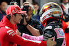GP LAS VEGAS, (L to R): Pole sitter Charles Leclerc (MON) Ferrari in qualifying parc ferme with Pierre Gasly (FRA) Alpine F1 Team.
17.11.2023. Formula 1 World Championship, Rd 22, Las Vegas Grand Prix, Las Vegas, Nevada, USA, Qualifiche Day.
- www.xpbimages.com, EMail: requests@xpbimages.com © Copyright: Batchelor / XPB Images