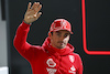 GP LAS VEGAS, Charles Leclerc (MON) Ferrari celebrates his pole position in qualifying parc ferme.
17.11.2023. Formula 1 World Championship, Rd 22, Las Vegas Grand Prix, Las Vegas, Nevada, USA, Qualifiche Day.
 - www.xpbimages.com, EMail: requests@xpbimages.com © Copyright: Coates / XPB Images