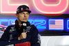 GP LAS VEGAS, Max Verstappen (NLD) Red Bull Racing in the post qualifying FIA Press Conference.
17.11.2023. Formula 1 World Championship, Rd 22, Las Vegas Grand Prix, Las Vegas, Nevada, USA, Qualifiche Day.
- www.xpbimages.com, EMail: requests@xpbimages.com © Copyright: XPB Images
