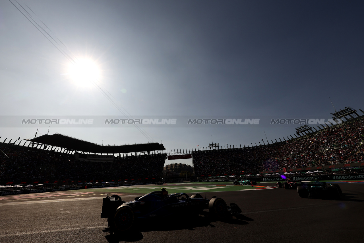 GP MESSICO, Logan Sargeant (USA) Williams Racing FW45.

29.10.2023. Formula 1 World Championship, Rd 20, Mexican Grand Prix, Mexico City, Mexico, Gara Day.

- www.xpbimages.com, EMail: requests@xpbimages.com © Copyright: Bearne / XPB Images