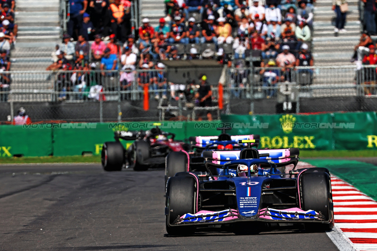 GP MESSICO, Pierre Gasly (FRA) Alpine F1 Team A523.

29.10.2023. Formula 1 World Championship, Rd 20, Mexican Grand Prix, Mexico City, Mexico, Gara Day.

 - www.xpbimages.com, EMail: requests@xpbimages.com © Copyright: Coates / XPB Images