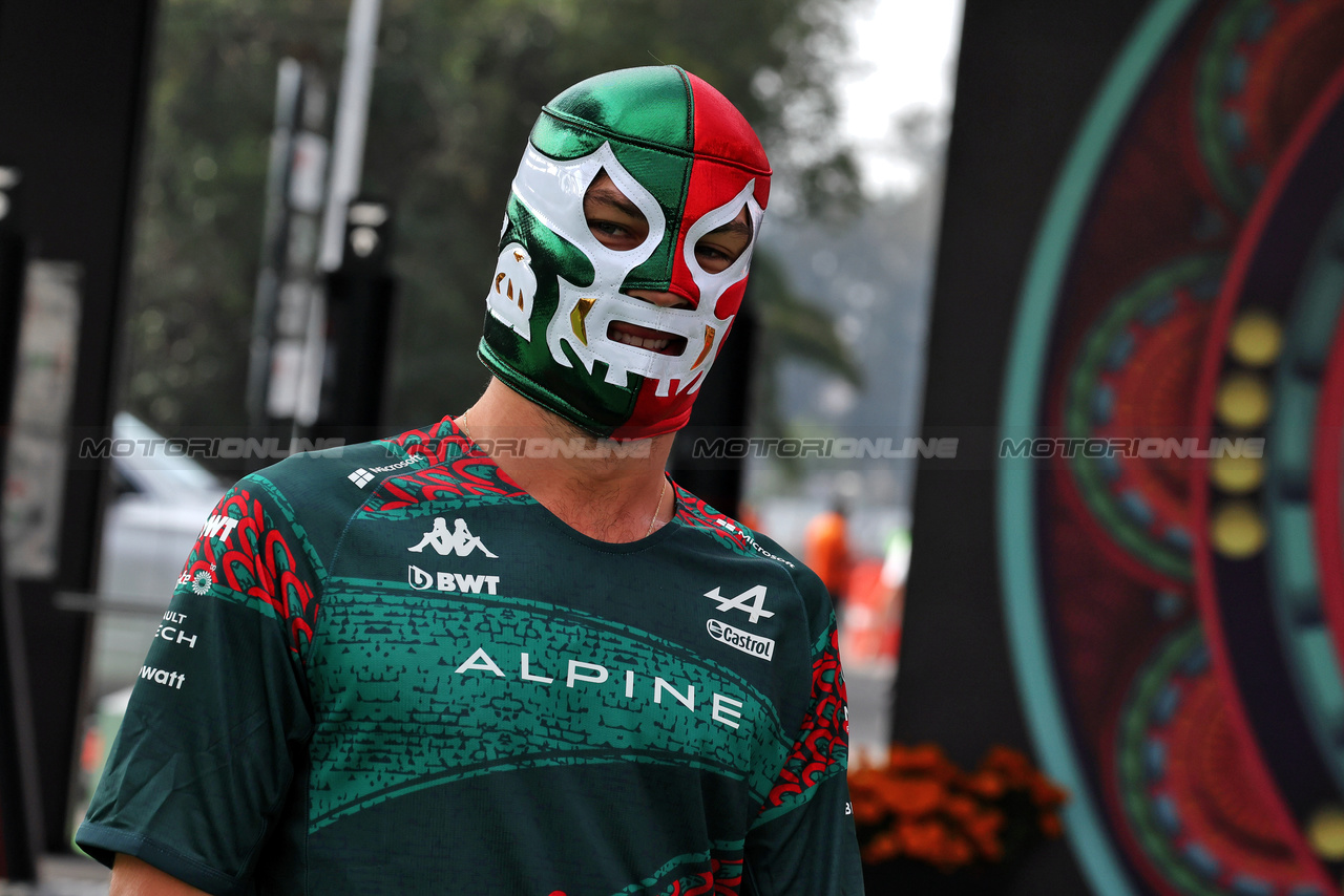 GP MESSICO, Pierre Gasly (FRA) Alpine F1 Team.

29.10.2023. Formula 1 World Championship, Rd 20, Mexican Grand Prix, Mexico City, Mexico, Gara Day.

- www.xpbimages.com, EMail: requests@xpbimages.com © Copyright: Moy / XPB Images