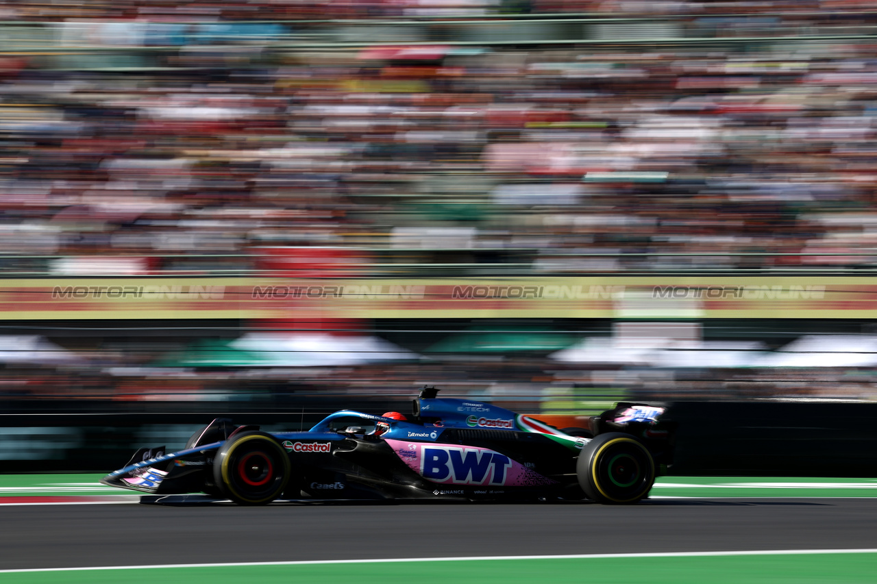 GP MESSICO, Esteban Ocon (FRA) Alpine F1 Team A523.

29.10.2023. Formula 1 World Championship, Rd 20, Mexican Grand Prix, Mexico City, Mexico, Gara Day.

- www.xpbimages.com, EMail: requests@xpbimages.com © Copyright: Moy / XPB Images