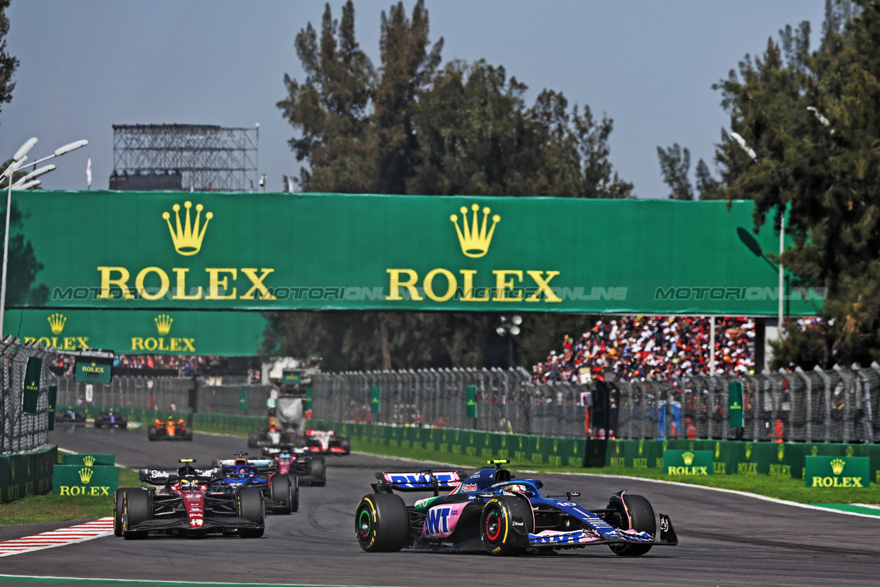 GP MESSICO, Pierre Gasly (FRA) Alpine F1 Team A523.

29.10.2023. Formula 1 World Championship, Rd 20, Mexican Grand Prix, Mexico City, Mexico, Gara Day.

- www.xpbimages.com, EMail: requests@xpbimages.com © Copyright: Moy / XPB Images