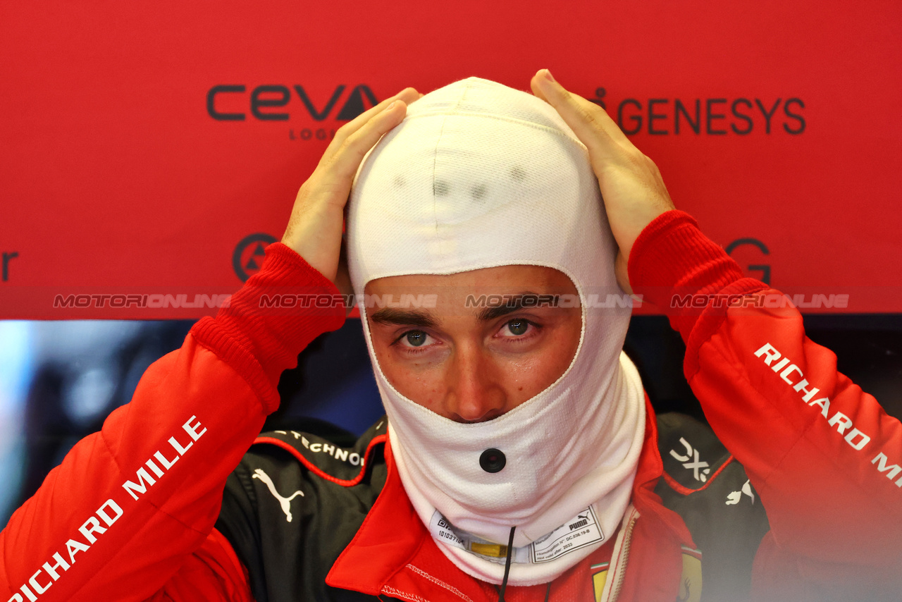 GP MESSICO, Charles Leclerc (MON) Ferrari.

29.10.2023. Formula 1 World Championship, Rd 20, Mexican Grand Prix, Mexico City, Mexico, Gara Day.

 - www.xpbimages.com, EMail: requests@xpbimages.com © Copyright: Coates / XPB Images