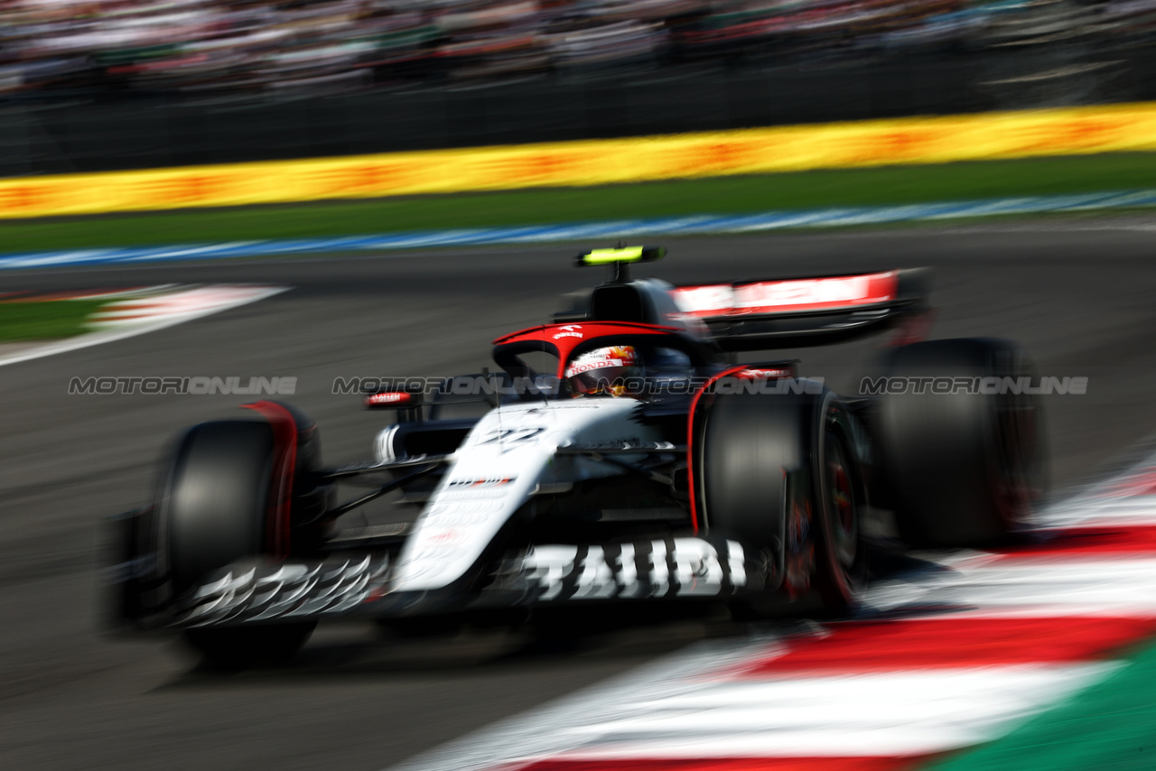 GP MESSICO, Yuki Tsunoda (JPN) AlphaTauri AT04.

29.10.2023. Formula 1 World Championship, Rd 20, Mexican Grand Prix, Mexico City, Mexico, Gara Day.

 - www.xpbimages.com, EMail: requests@xpbimages.com © Copyright: Coates / XPB Images