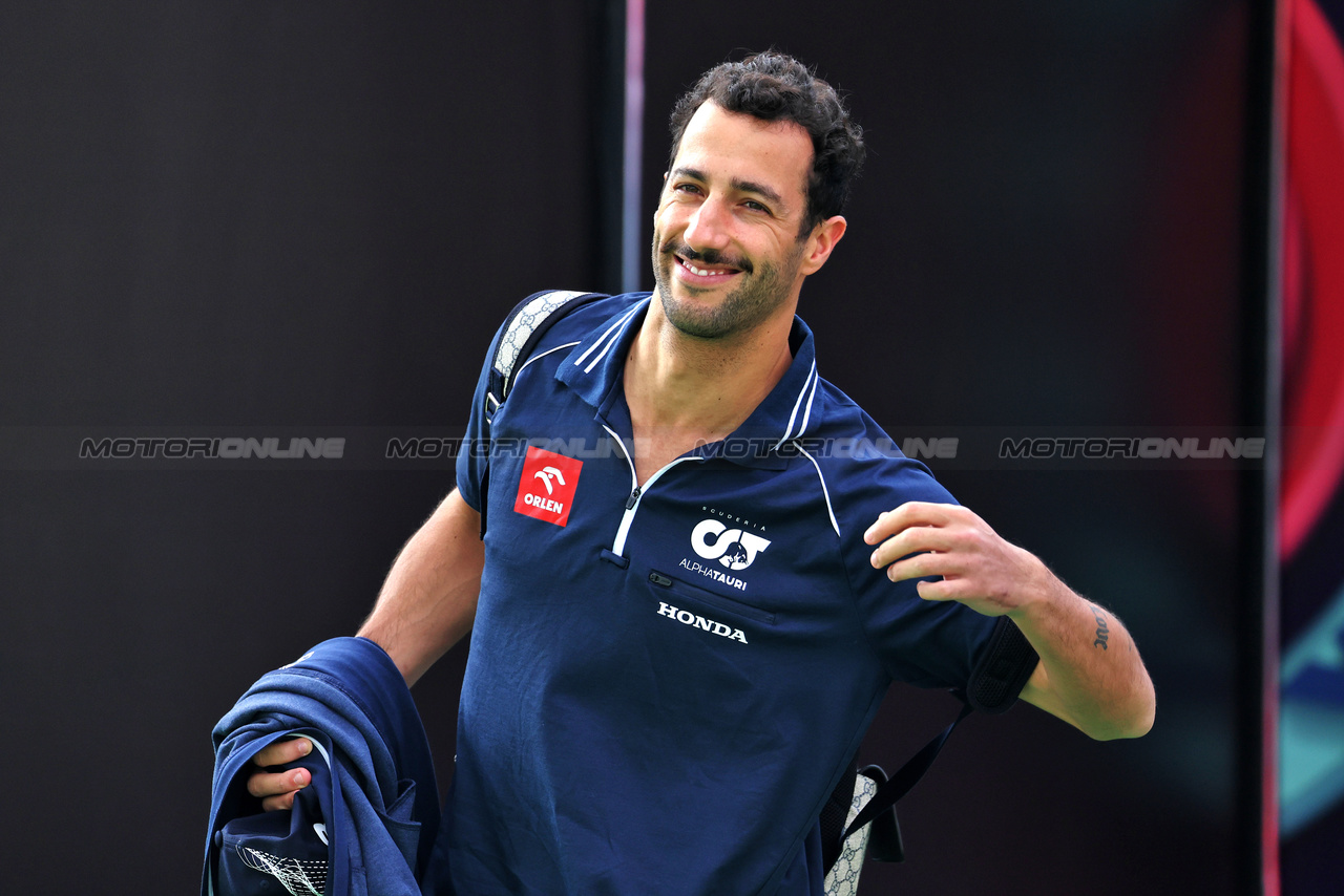 GP MESSICO, Daniel Ricciardo (AUS) AlphaTauri.

29.10.2023. Formula 1 World Championship, Rd 20, Mexican Grand Prix, Mexico City, Mexico, Gara Day.

- www.xpbimages.com, EMail: requests@xpbimages.com © Copyright: Moy / XPB Images