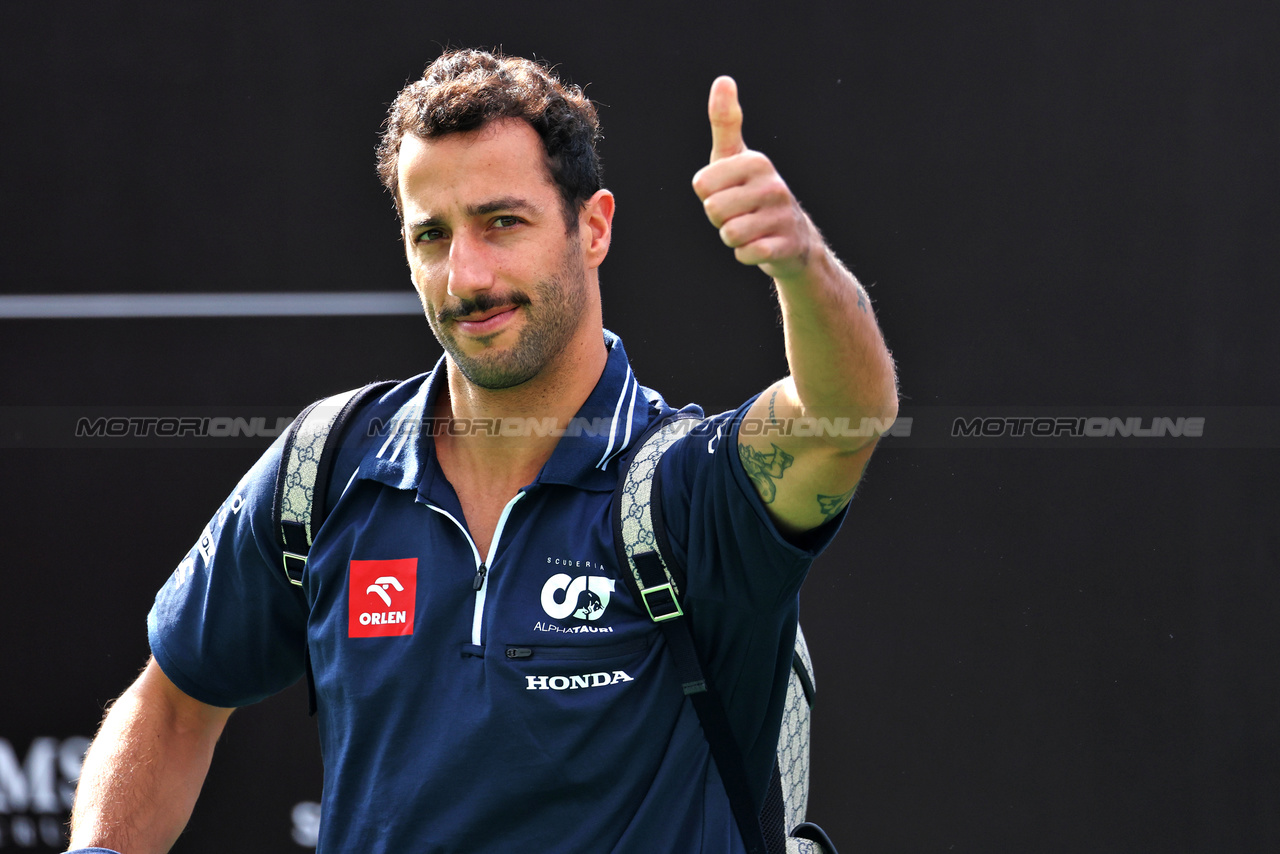 GP MESSICO, Daniel Ricciardo (AUS) AlphaTauri.

29.10.2023. Formula 1 World Championship, Rd 20, Mexican Grand Prix, Mexico City, Mexico, Gara Day.

- www.xpbimages.com, EMail: requests@xpbimages.com © Copyright: Moy / XPB Images