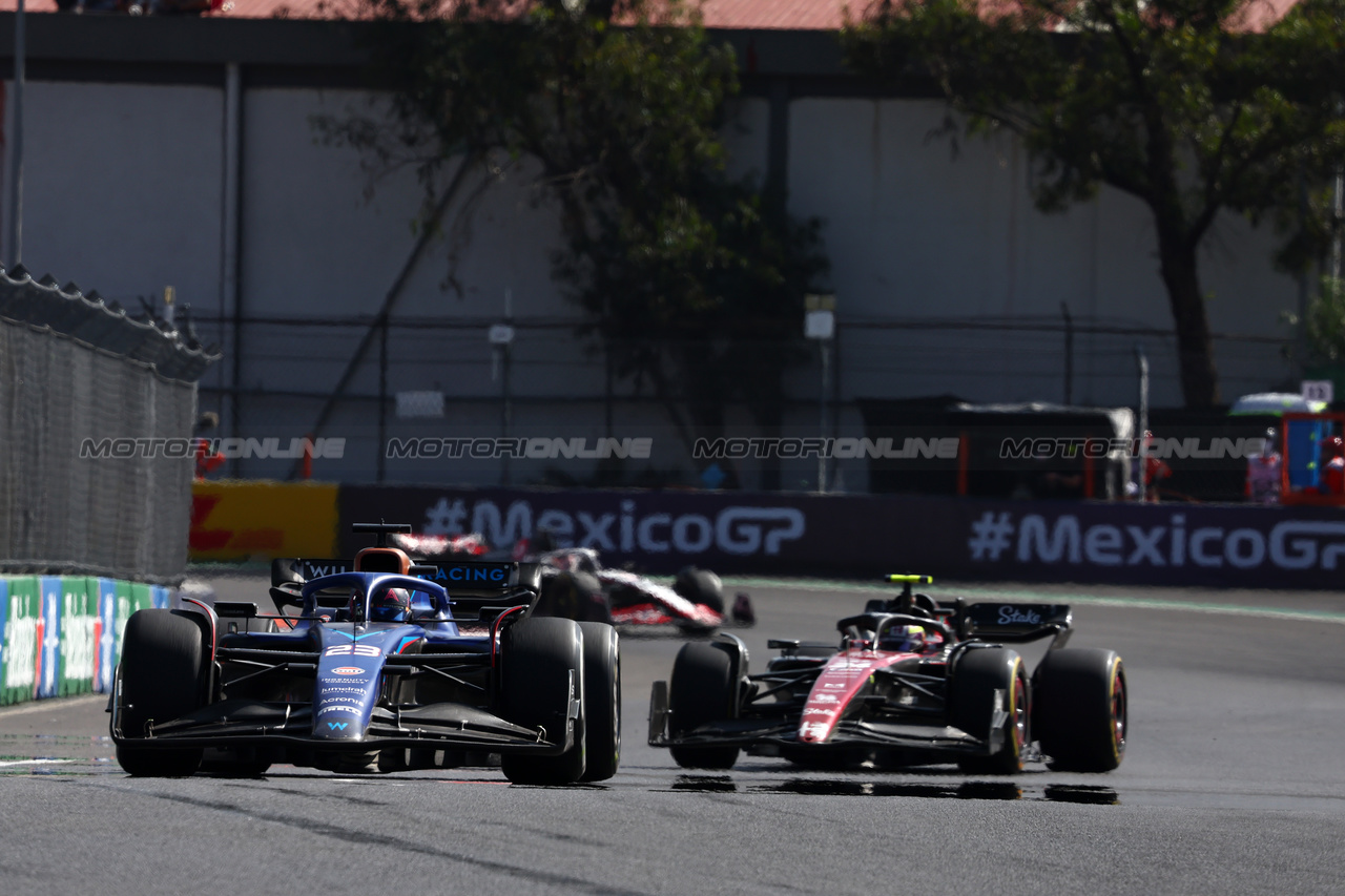 GP MESSICO, Alexander Albon (THA) Williams Racing FW45.

29.10.2023. Formula 1 World Championship, Rd 20, Mexican Grand Prix, Mexico City, Mexico, Gara Day.

- www.xpbimages.com, EMail: requests@xpbimages.com © Copyright: Charniaux / XPB Images