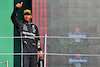 GP MESSICO, Lewis Hamilton (GBR) Mercedes AMG F1 celebrates his second position on the podium.
29.10.2023. Formula 1 World Championship, Rd 20, Mexican Grand Prix, Mexico City, Mexico, Gara Day.
- www.xpbimages.com, EMail: requests@xpbimages.com © Copyright: Moy / XPB Images