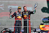 GP MESSICO, (L to R): Gara winner Max Verstappen (NLD) Red Bull Racing celebrates on the podium with Richard Wolverson (GBR) Red Bull Racing Performance Engineer.
29.10.2023. Formula 1 World Championship, Rd 20, Mexican Grand Prix, Mexico City, Mexico, Gara Day.
- www.xpbimages.com, EMail: requests@xpbimages.com © Copyright: Moy / XPB Images