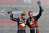 GP MESSICO, (L to R): Gara winner Max Verstappen (NLD) Red Bull Racing celebrates on the podium with Richard Wolverson (GBR) Red Bull Racing Performance Engineer.
29.10.2023. Formula 1 World Championship, Rd 20, Mexican Grand Prix, Mexico City, Mexico, Gara Day.
- www.xpbimages.com, EMail: requests@xpbimages.com © Copyright: Moy / XPB Images