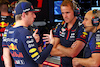 GP MESSICO, Max Verstappen (NLD) Red Bull Racing with Gianpiero Lambiase (ITA) Red Bull Racing Engineer.
29.10.2023. Formula 1 World Championship, Rd 20, Mexican Grand Prix, Mexico City, Mexico, Gara Day.
 - www.xpbimages.com, EMail: requests@xpbimages.com © Copyright: Coates / XPB Images
