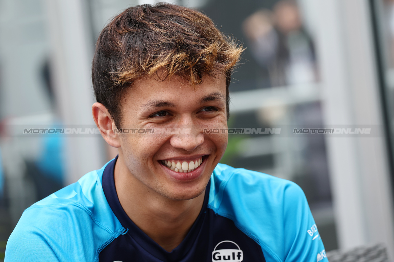 GP MESSICO, Alexander Albon (THA) Williams Racing.

26.10.2023. Formula 1 World Championship, Rd 20, Mexican Grand Prix, Mexico City, Mexico, Preparation Day.

- www.xpbimages.com, EMail: requests@xpbimages.com © Copyright: Moy / XPB Images