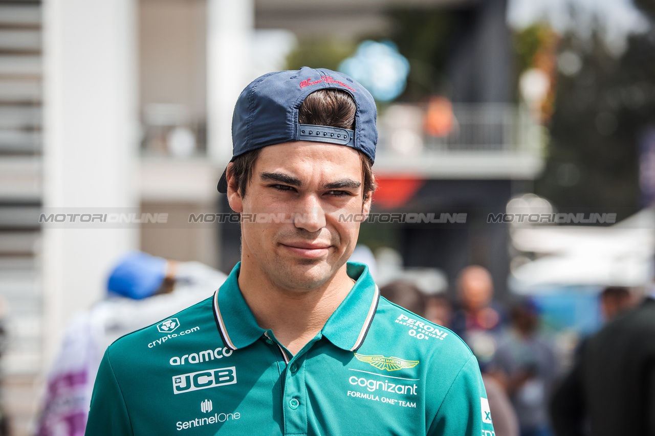 GP MESSICO, Lance Stroll (CDN) Aston Martin F1 Team.

26.10.2023. Formula 1 World Championship, Rd 20, Mexican Grand Prix, Mexico City, Mexico, Preparation Day.

- www.xpbimages.com, EMail: requests@xpbimages.com © Copyright: Bearne / XPB Images