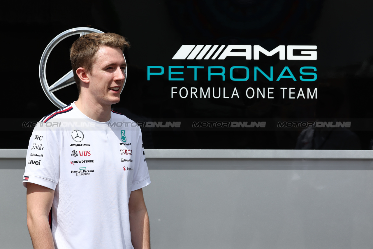 GP MESSICO, Frederik Vesti (DEN) Mercedes AMG F1 Test Driver.

26.10.2023. Formula 1 World Championship, Rd 20, Mexican Grand Prix, Mexico City, Mexico, Preparation Day.

- www.xpbimages.com, EMail: requests@xpbimages.com © Copyright: Moy / XPB Images
