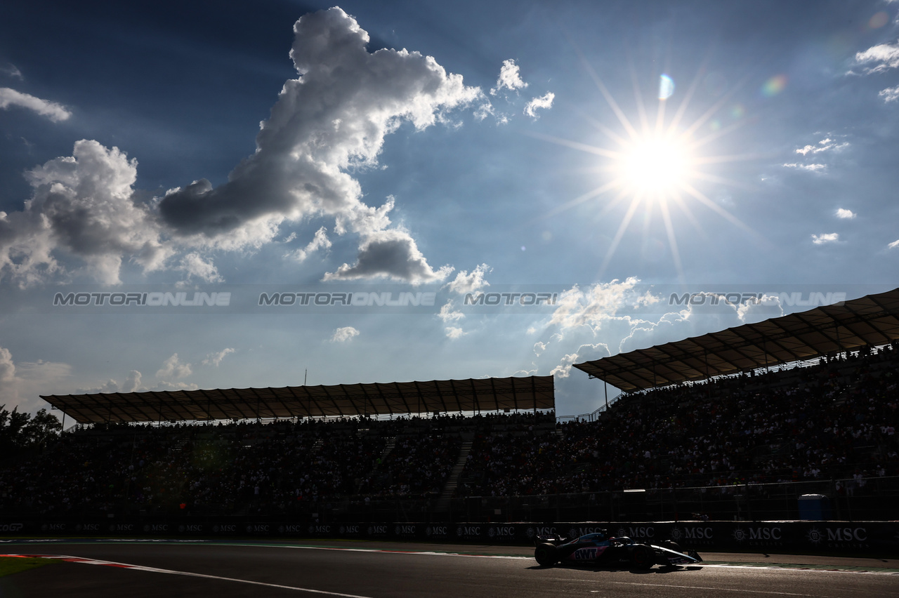 GP MESSICO, Esteban Ocon (FRA), Alpine F1 Team 
26.10.2023. Formula 1 World Championship, Rd 20, Mexican Grand Prix, Mexico City, Mexico, Preparation Day.
- www.xpbimages.com, EMail: requests@xpbimages.com © Copyright: Charniaux / XPB Images