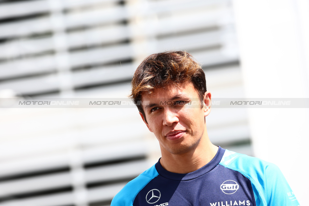 GP MESSICO, Alexander Albon (THA) Williams Racing.

26.10.2023. Formula 1 World Championship, Rd 20, Mexican Grand Prix, Mexico City, Mexico, Preparation Day.

 - www.xpbimages.com, EMail: requests@xpbimages.com © Copyright: Coates / XPB Images