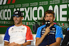 GP MESSICO, (L to R): Pierre Gasly (FRA) Alpine F1 Team with Alexander Albon (THA) Williams Racing in the FIA Press Conference.
26.10.2023. Formula 1 World Championship, Rd 20, Mexican Grand Prix, Mexico City, Mexico, Preparation Day.
- www.xpbimages.com, EMail: requests@xpbimages.com © Copyright: XPB Images