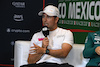 GP MESSICO, Sergio Perez (MEX) Red Bull Racing in the FIA Press Conference.
26.10.2023. Formula 1 World Championship, Rd 20, Mexican Grand Prix, Mexico City, Mexico, Preparation Day.
- www.xpbimages.com, EMail: requests@xpbimages.com © Copyright: XPB Images