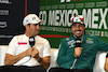 GP MESSICO, (L to R): Sergio Perez (MEX) Red Bull Racing e Fernando Alonso (ESP) Aston Martin F1 Team in the FIA Press Conference.
26.10.2023. Formula 1 World Championship, Rd 20, Mexican Grand Prix, Mexico City, Mexico, Preparation Day.
- www.xpbimages.com, EMail: requests@xpbimages.com © Copyright: XPB Images