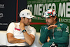 GP MESSICO, (L to R): Sergio Perez (MEX) Red Bull Racing e Fernando Alonso (ESP) Aston Martin F1 Team in the FIA Press Conference.
26.10.2023. Formula 1 World Championship, Rd 20, Mexican Grand Prix, Mexico City, Mexico, Preparation Day.
- www.xpbimages.com, EMail: requests@xpbimages.com © Copyright: XPB Images