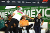 GP MESSICO, (L to R): Sergio Perez (MEX) Red Bull Racing e George Russell (GBR) Mercedes AMG F1 in the FIA Press Conference.
26.10.2023. Formula 1 World Championship, Rd 20, Mexican Grand Prix, Mexico City, Mexico, Preparation Day.
- www.xpbimages.com, EMail: requests@xpbimages.com © Copyright: XPB Images