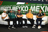 GP MESSICO, (L to R): Sergio Perez (MEX) Red Bull Racing; Fernando Alonso (ESP) Aston Martin F1 Team; Zhou Guanyu (CHN) Alfa Romeo F1 Team; Oscar Piastri (AUS) McLaren; e George Russell (GBR) Mercedes AMG F1, in the FIA Press Conference.
26.10.2023. Formula 1 World Championship, Rd 20, Mexican Grand Prix, Mexico City, Mexico, Preparation Day.
- www.xpbimages.com, EMail: requests@xpbimages.com © Copyright: XPB Images