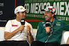 GP MESSICO, (L to R): Sergio Perez (MEX) Red Bull Racing e Fernando Alonso (ESP) Aston Martin F1 Team in the FIA Press Conference.
26.10.2023. Formula 1 World Championship, Rd 20, Mexican Grand Prix, Mexico City, Mexico, Preparation Day.
- www.xpbimages.com, EMail: requests@xpbimages.com © Copyright: XPB Images