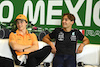 GP MESSICO, (L to R): Oscar Piastri (AUS) McLaren e George Russell (GBR) Mercedes AMG F1 in the FIA Press Conference.
26.10.2023. Formula 1 World Championship, Rd 20, Mexican Grand Prix, Mexico City, Mexico, Preparation Day.
- www.xpbimages.com, EMail: requests@xpbimages.com © Copyright: XPB Images