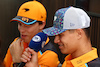 GP MESSICO, Lando Norris (GBR) McLaren with team mate Oscar Piastri (AUS) McLaren.
26.10.2023. Formula 1 World Championship, Rd 20, Mexican Grand Prix, Mexico City, Mexico, Preparation Day.
 - www.xpbimages.com, EMail: requests@xpbimages.com © Copyright: Coates / XPB Images