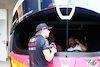 GP MESSICO, Max Verstappen (NLD) Red Bull Racing with Timo Glock (GER), inside the giant helmet of Sergio Perez (MEX) Red Bull Racing.
26.10.2023. Formula 1 World Championship, Rd 20, Mexican Grand Prix, Mexico City, Mexico, Preparation Day.
 - www.xpbimages.com, EMail: requests@xpbimages.com © Copyright: Coates / XPB Images