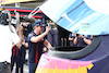 GP MESSICO, Max Verstappen (NLD) Red Bull Racing with the giant helmet of Sergio Perez (MEX) Red Bull Racing.
26.10.2023. Formula 1 World Championship, Rd 20, Mexican Grand Prix, Mexico City, Mexico, Preparation Day.
 - www.xpbimages.com, EMail: requests@xpbimages.com © Copyright: Coates / XPB Images