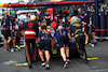 GP MESSICO, Red Bull Racing practices a pit stop with Day of the Dead Skeleton e Mario Achi (MEX).
26.10.2023. Formula 1 World Championship, Rd 20, Mexican Grand Prix, Mexico City, Mexico, Preparation Day.
 - www.xpbimages.com, EMail: requests@xpbimages.com © Copyright: Coates / XPB Images
