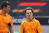 GP MESSICO, Lando Norris (GBR) McLaren walks the circuit with the team.
26.10.2023. Formula 1 World Championship, Rd 20, Mexican Grand Prix, Mexico City, Mexico, Preparation Day.
- www.xpbimages.com, EMail: requests@xpbimages.com © Copyright: Bearne / XPB Images