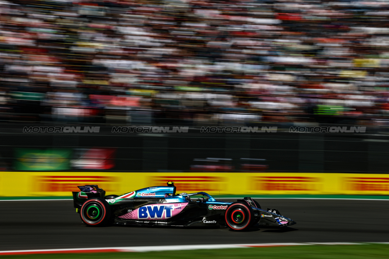 GP MESSICO, Pierre Gasly (FRA), Alpine F1 Team 
28.10.2023. Formula 1 World Championship, Rd 20, Mexican Grand Prix, Mexico City, Mexico, Qualifiche Day.
- www.xpbimages.com, EMail: requests@xpbimages.com © Copyright: Charniaux / XPB Images