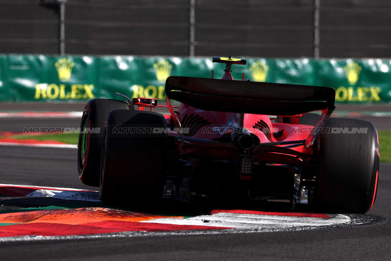 GP MESSICO, Carlos Sainz Jr (ESP) Ferrari SF-23.

28.10.2023. Formula 1 World Championship, Rd 20, Mexican Grand Prix, Mexico City, Mexico, Qualifiche Day.

 - www.xpbimages.com, EMail: requests@xpbimages.com © Copyright: Coates / XPB Images