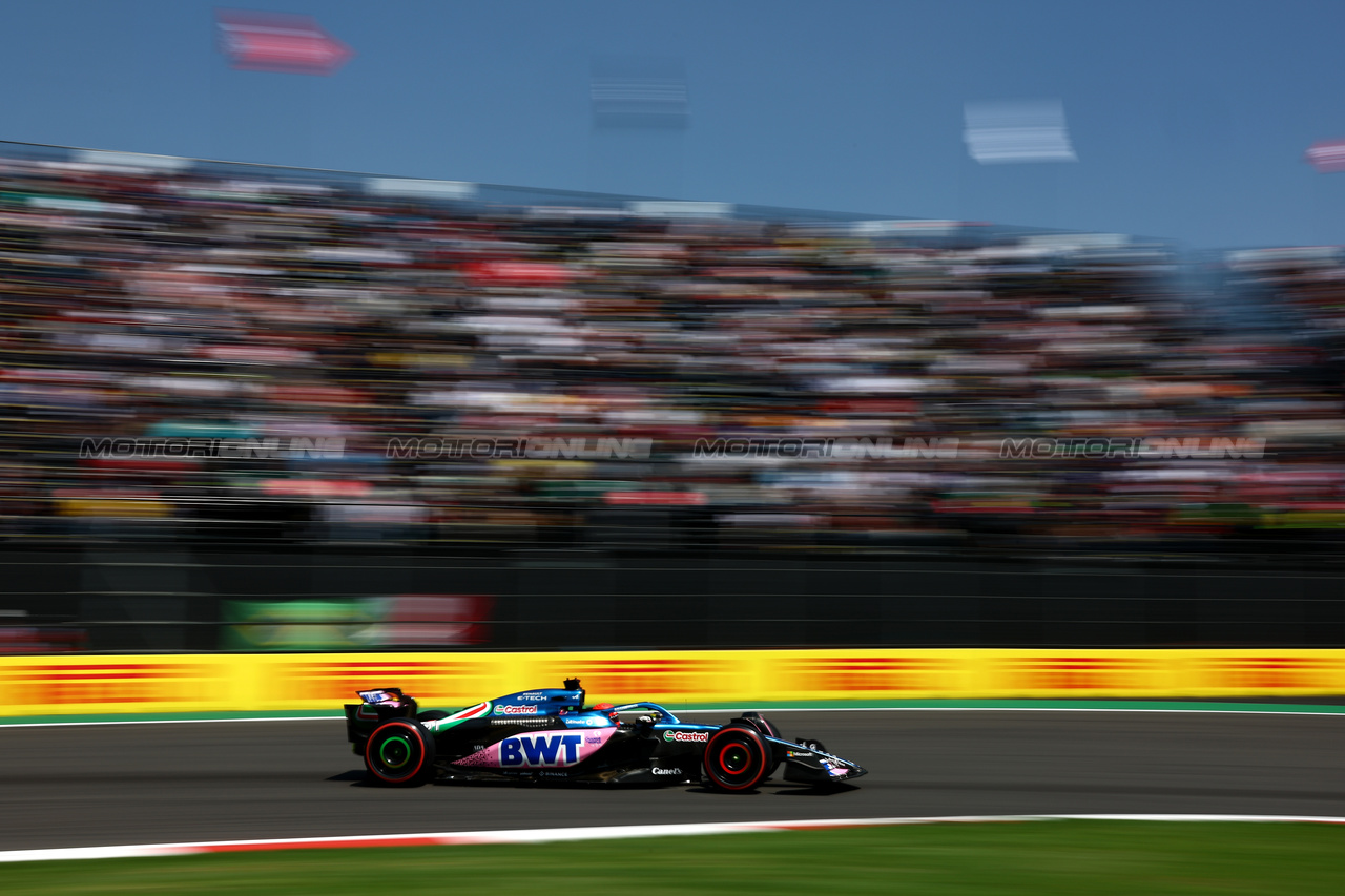 GP MESSICO, Esteban Ocon (FRA) Alpine F1 Team A523.

28.10.2023. Formula 1 World Championship, Rd 20, Mexican Grand Prix, Mexico City, Mexico, Qualifiche Day.

 - www.xpbimages.com, EMail: requests@xpbimages.com © Copyright: Coates / XPB Images