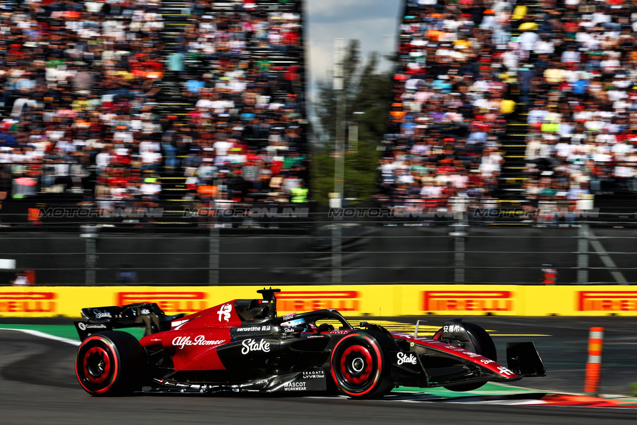 GP MESSICO, Valtteri Bottas (FIN) Alfa Romeo F1 Team C43.

28.10.2023. Formula 1 World Championship, Rd 20, Mexican Grand Prix, Mexico City, Mexico, Qualifiche Day.

 - www.xpbimages.com, EMail: requests@xpbimages.com © Copyright: Coates / XPB Images