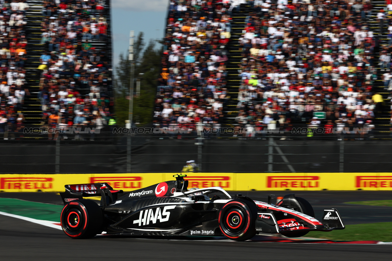 GP MESSICO, Nico Hulkenberg (GER) Haas VF-23.

28.10.2023. Formula 1 World Championship, Rd 20, Mexican Grand Prix, Mexico City, Mexico, Qualifiche Day.

 - www.xpbimages.com, EMail: requests@xpbimages.com © Copyright: Coates / XPB Images
