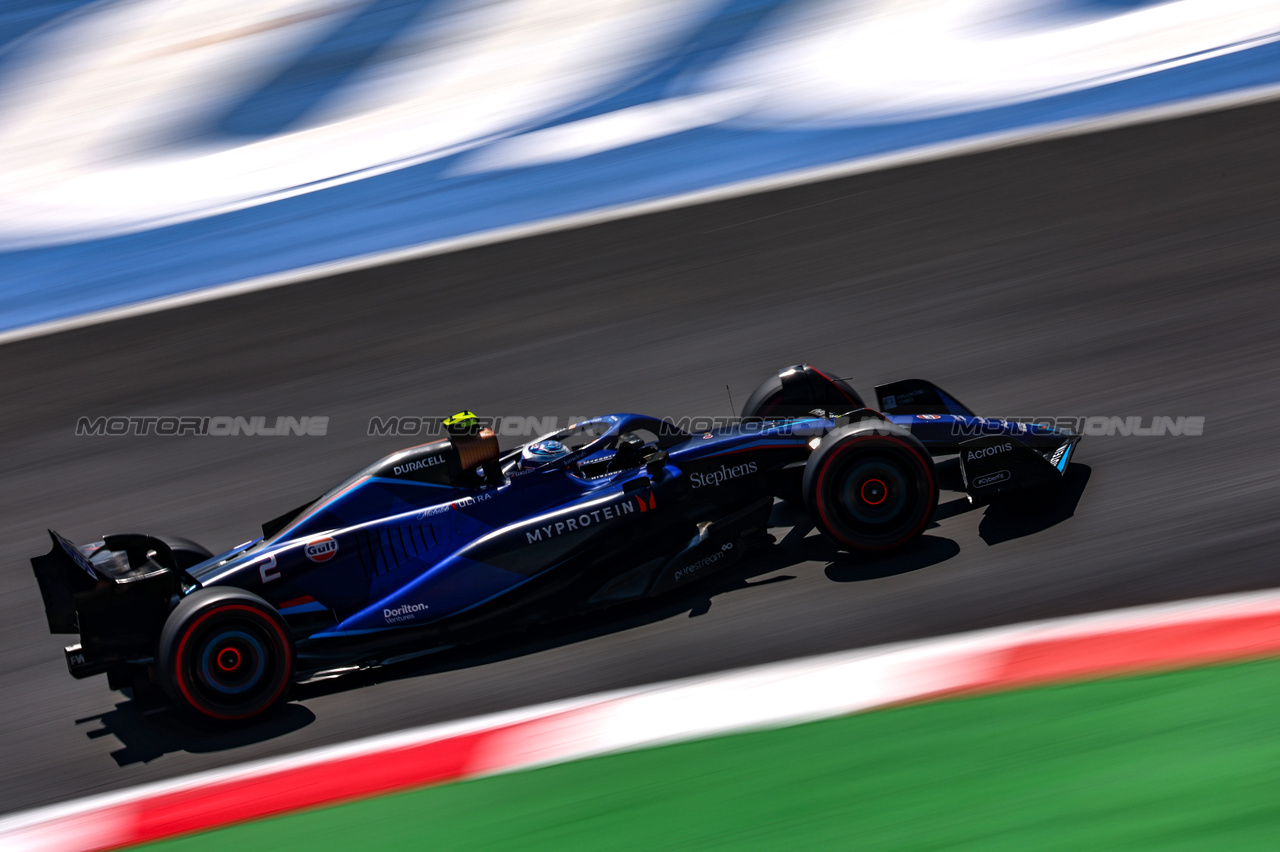 GP MESSICO, Logan Sargeant (USA), Williams F1 Team  
28.10.2023. Formula 1 World Championship, Rd 20, Mexican Grand Prix, Mexico City, Mexico, Qualifiche Day.
- www.xpbimages.com, EMail: requests@xpbimages.com © Copyright: Charniaux / XPB Images