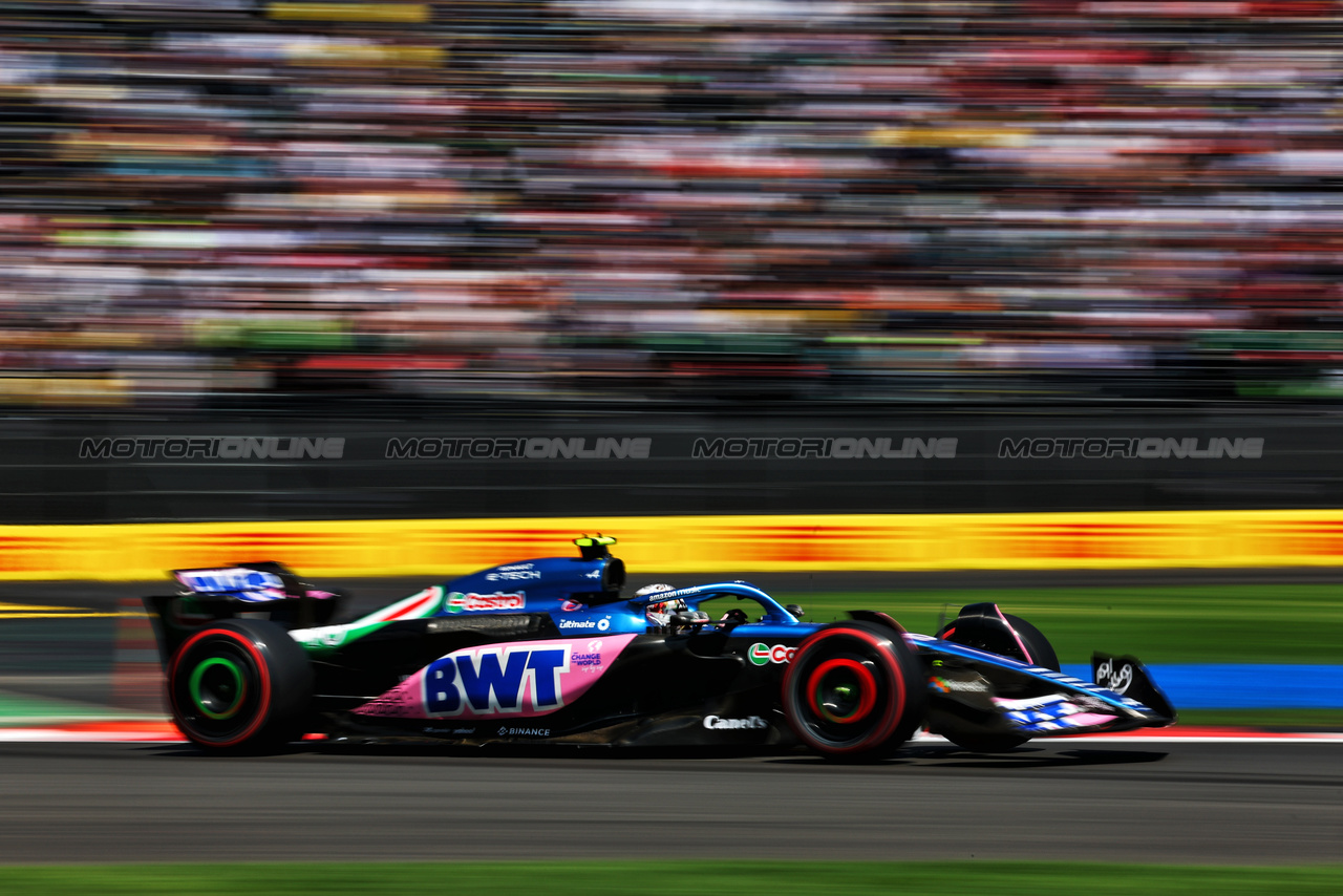 GP MESSICO, Pierre Gasly (FRA) Alpine F1 Team A523.

28.10.2023. Formula 1 World Championship, Rd 20, Mexican Grand Prix, Mexico City, Mexico, Qualifiche Day.

 - www.xpbimages.com, EMail: requests@xpbimages.com © Copyright: Coates / XPB Images