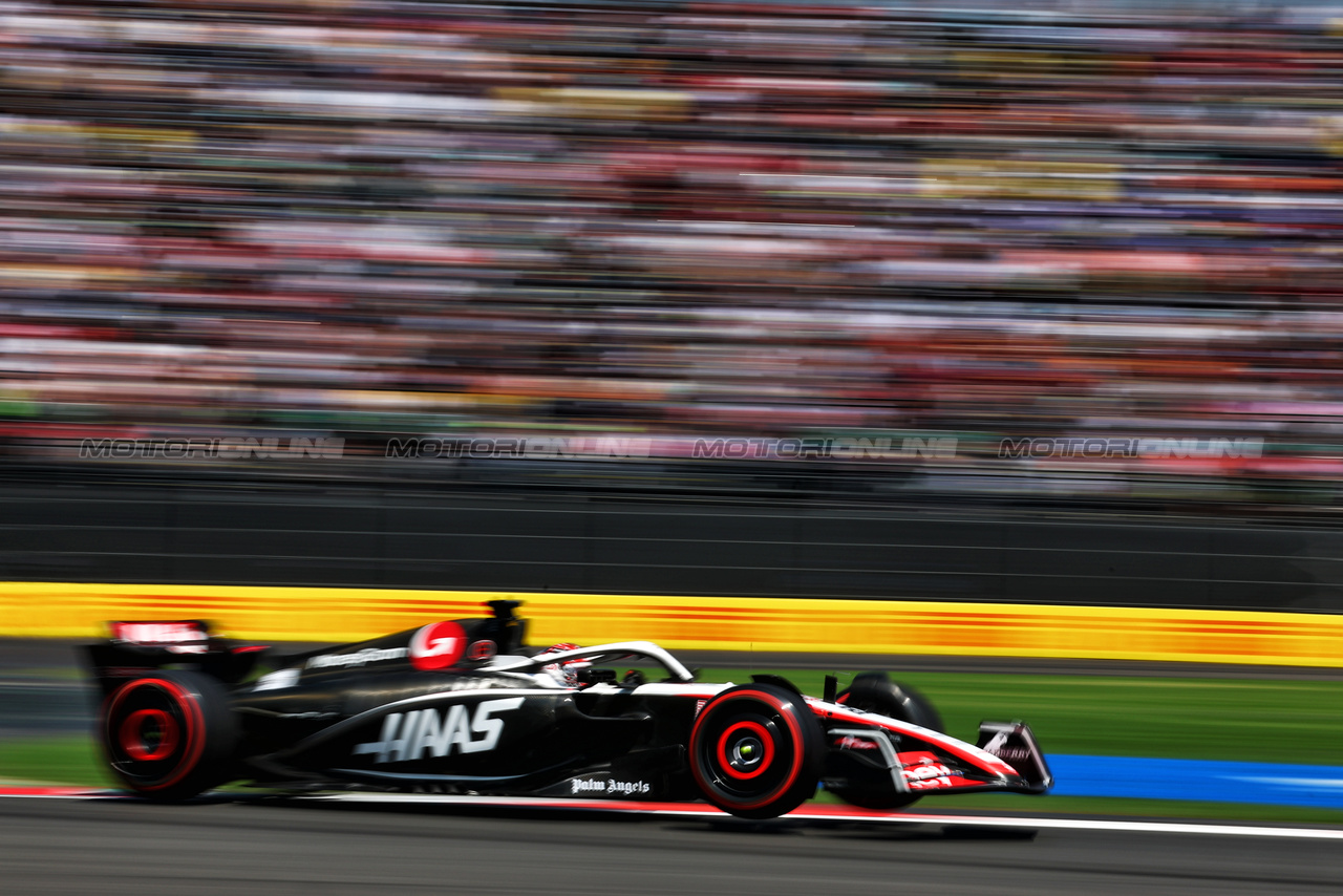 GP MESSICO, Kevin Magnussen (DEN) Haas VF-23.

28.10.2023. Formula 1 World Championship, Rd 20, Mexican Grand Prix, Mexico City, Mexico, Qualifiche Day.

 - www.xpbimages.com, EMail: requests@xpbimages.com © Copyright: Coates / XPB Images