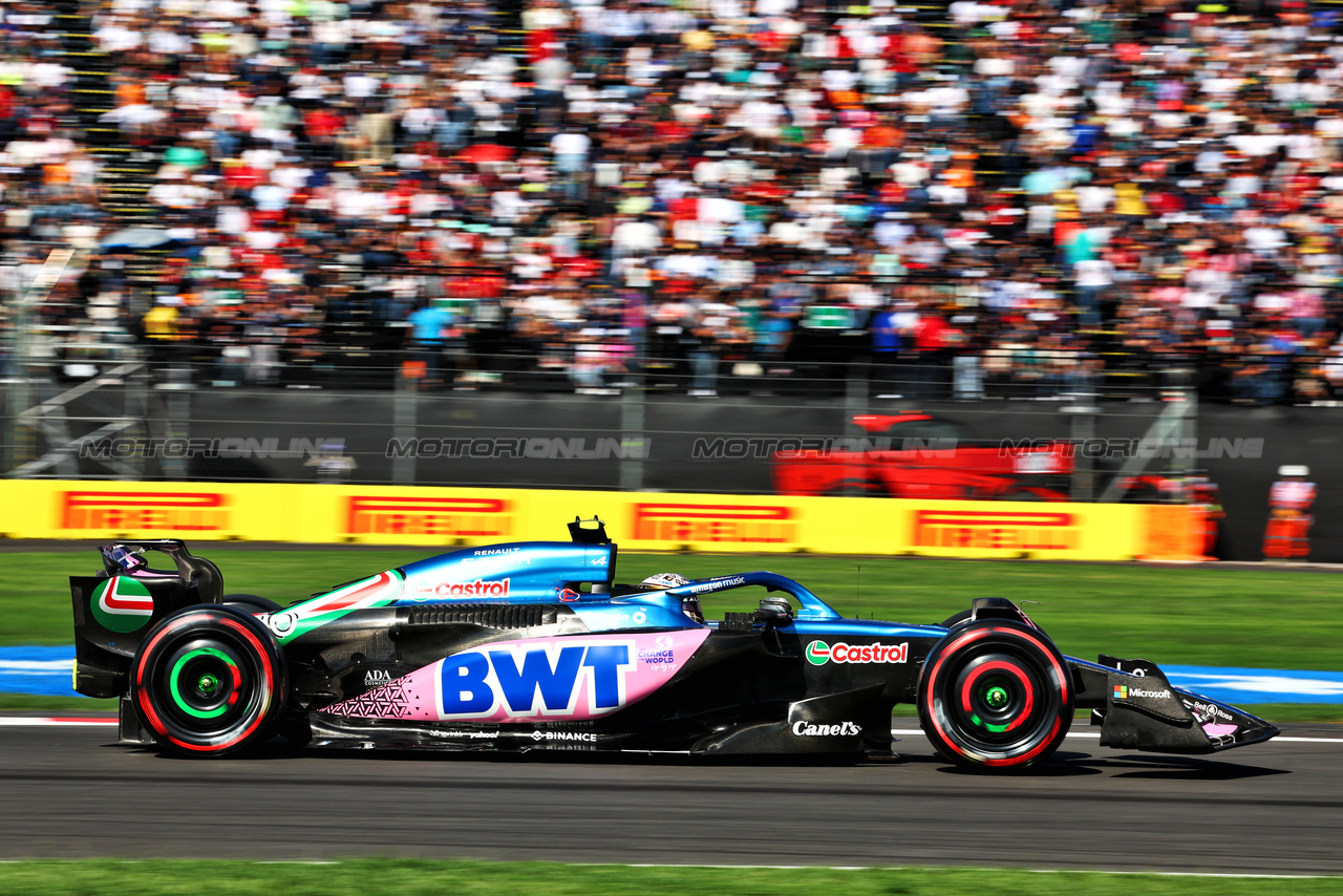 GP MESSICO, Pierre Gasly (FRA) Alpine F1 Team A523.

28.10.2023. Formula 1 World Championship, Rd 20, Mexican Grand Prix, Mexico City, Mexico, Qualifiche Day.

 - www.xpbimages.com, EMail: requests@xpbimages.com © Copyright: Coates / XPB Images