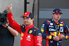 GP MESSICO, Charles Leclerc (MON) Ferrari SF-23 celebrates his pole position in qualifying parc ferme.
28.10.2023. Formula 1 World Championship, Rd 20, Mexican Grand Prix, Mexico City, Mexico, Qualifiche Day.
- www.xpbimages.com, EMail: requests@xpbimages.com © Copyright: Moy / XPB Images