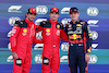GP MESSICO, Qualifiche top three in parc ferme (L to R): Carlos Sainz Jr (ESP) Ferrari, second; Charles Leclerc (MON) Ferrari, pole position; Max Verstappen (NLD) Red Bull Racing, third.
28.10.2023. Formula 1 World Championship, Rd 20, Mexican Grand Prix, Mexico City, Mexico, Qualifiche Day.
- www.xpbimages.com, EMail: requests@xpbimages.com © Copyright: Moy / XPB Images