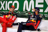 GP MESSICO, Pole man Charles Leclerc, Ferrari, e Max Verstappen, Red Bull Racing, in the post Qualifiche Press Conference
28.10.2023. Formula 1 World Championship, Rd 20, Mexican Grand Prix, Mexico City, Mexico, Qualifiche Day.
- www.xpbimages.com, EMail: requests@xpbimages.com © Copyright: XPB Images