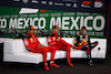 GP MESSICO, Carlos Sainz, Ferrari, pole man Charles Leclerc, Ferrari, e Max Verstappen, Red Bull Racing, in the post Qualifiche Press Conference
28.10.2023. Formula 1 World Championship, Rd 20, Mexican Grand Prix, Mexico City, Mexico, Qualifiche Day.
- www.xpbimages.com, EMail: requests@xpbimages.com © Copyright: XPB Images